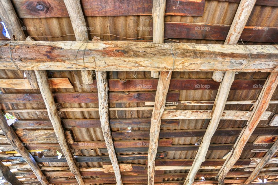 Mexican Craftsman's roof