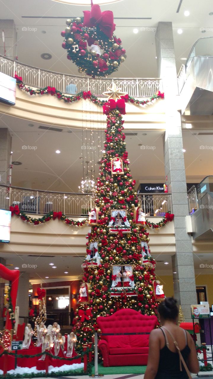 Christmas, Shopping, Interior Design, Celebration, Christmas Tree