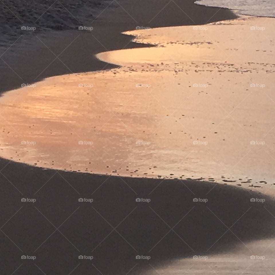 Reflections in the Sand