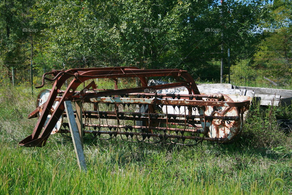 Old Farm Equipment 