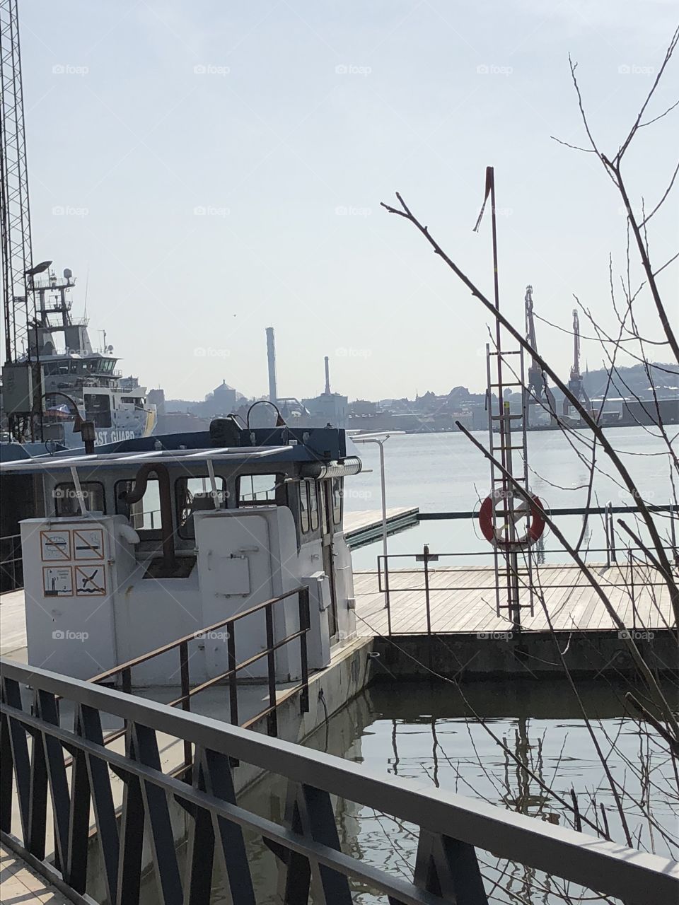 Harbour in gothenburg 