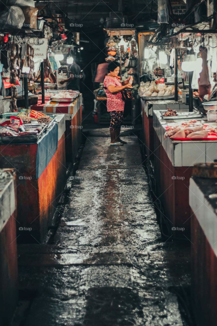 THE FILIPINO MARKET— The home of every Filipino when sunrise is about to arise. A perfect portrait of hope and sacrifice despite how rough and little they earn for the entire day. This makes the Filipino resilient.