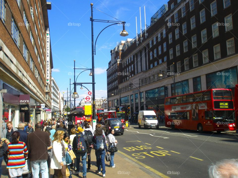 LONDON, ENGLAND OXFORD ST.