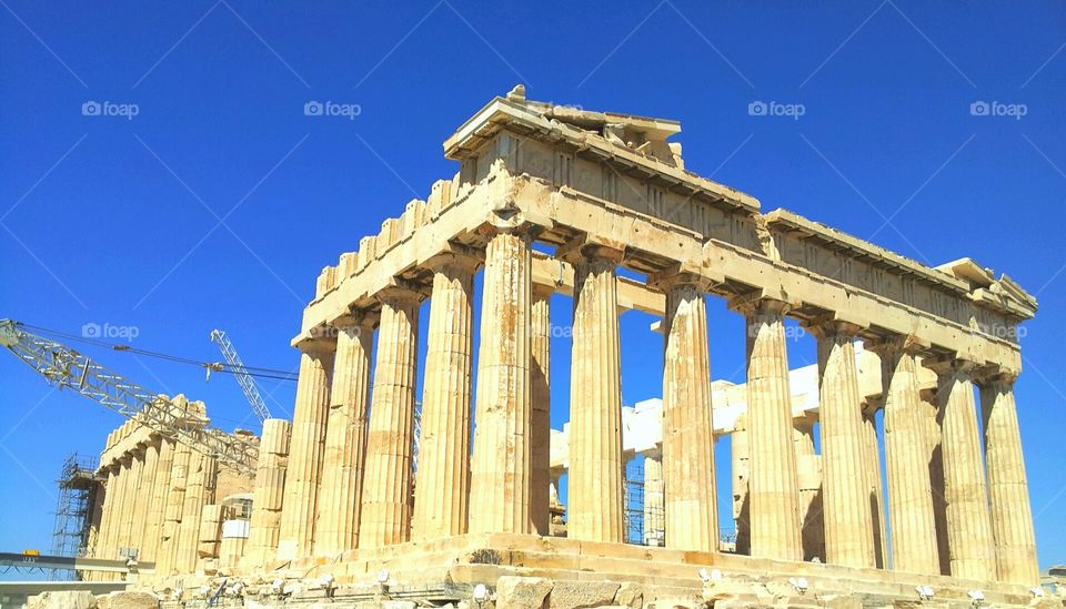 The Acropolis of Athens is an ancient citadel located on a high rocky outcrop above the city of Athens and contains the remains of several ancient buildings of great architectural and historic significance, the most famous being the Parthenon.
Very very beautiful  and historic!