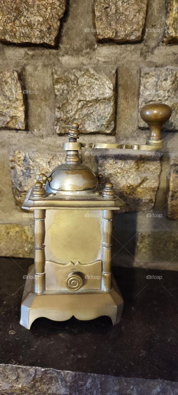 Old coffee grinder