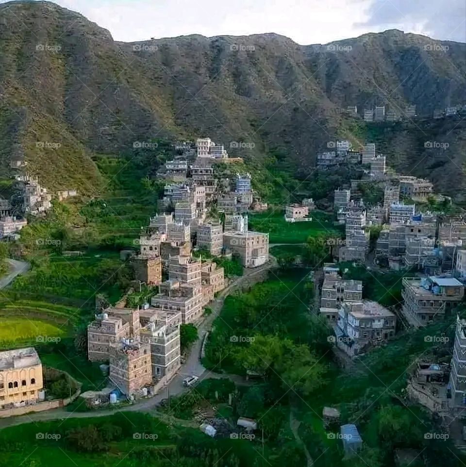 A very beautiful picture, and there is no better picture than it. There is no better picture of green herbs and colorful, red and white roses than it. Glory be to God, the natural and picturesque view, and there is no more