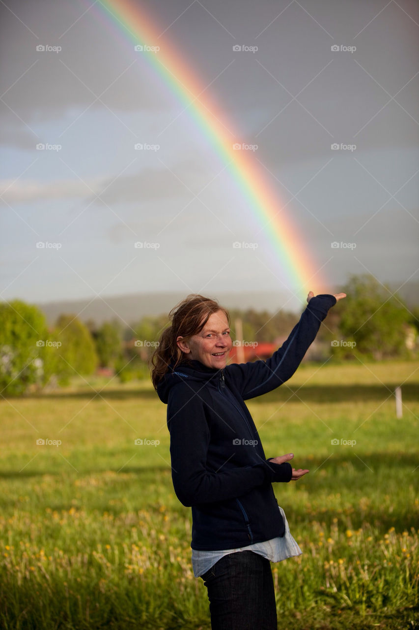 summer rainbow rain orsa by kallek