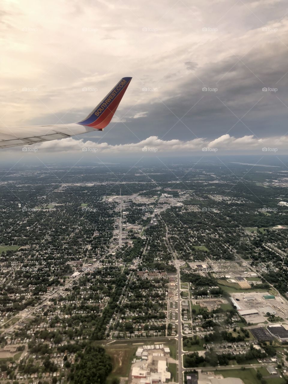 Level with the clouds