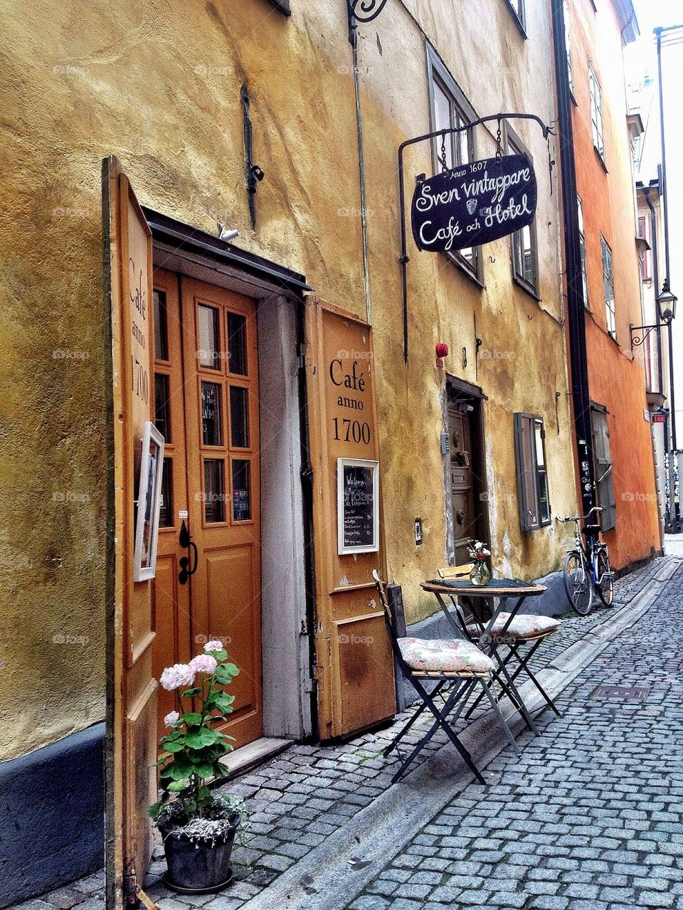 Coffe shop Gamla Stan Stockholm