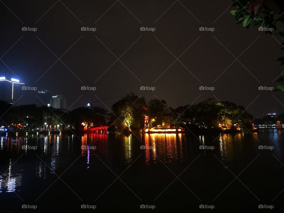 Night View from Hanoi.. Haha