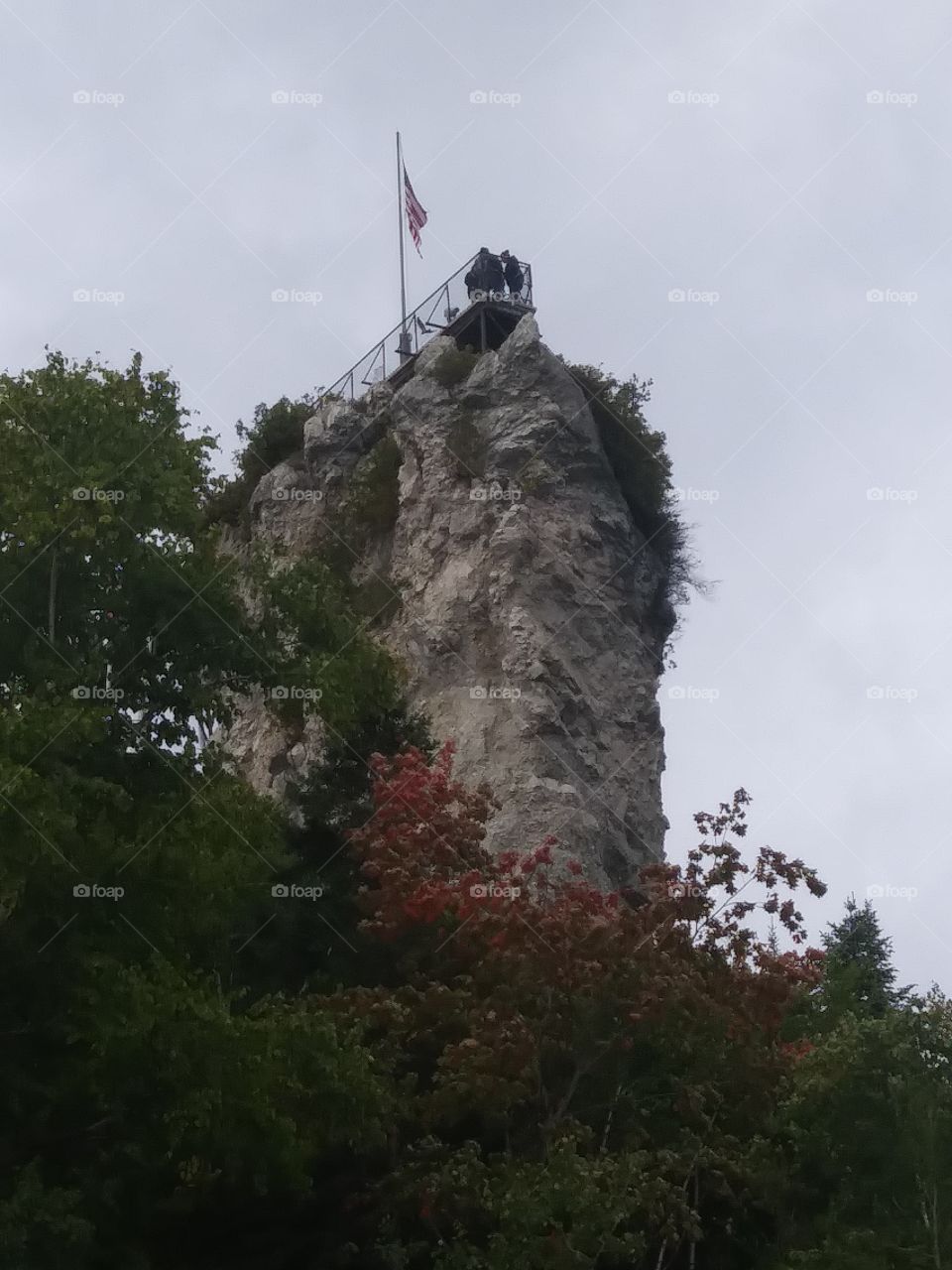 Castle Rock at ignace