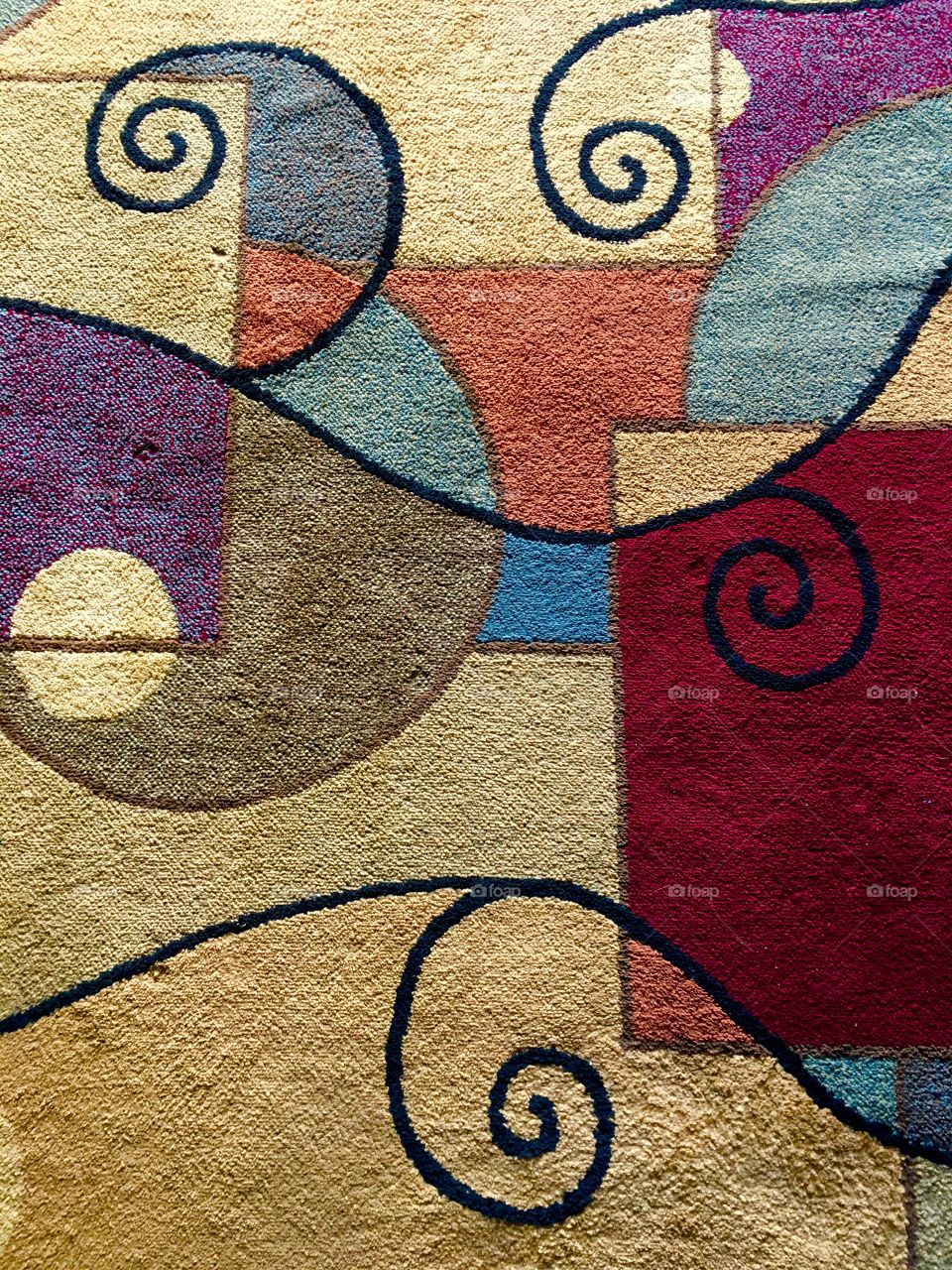 Swirly carpet 