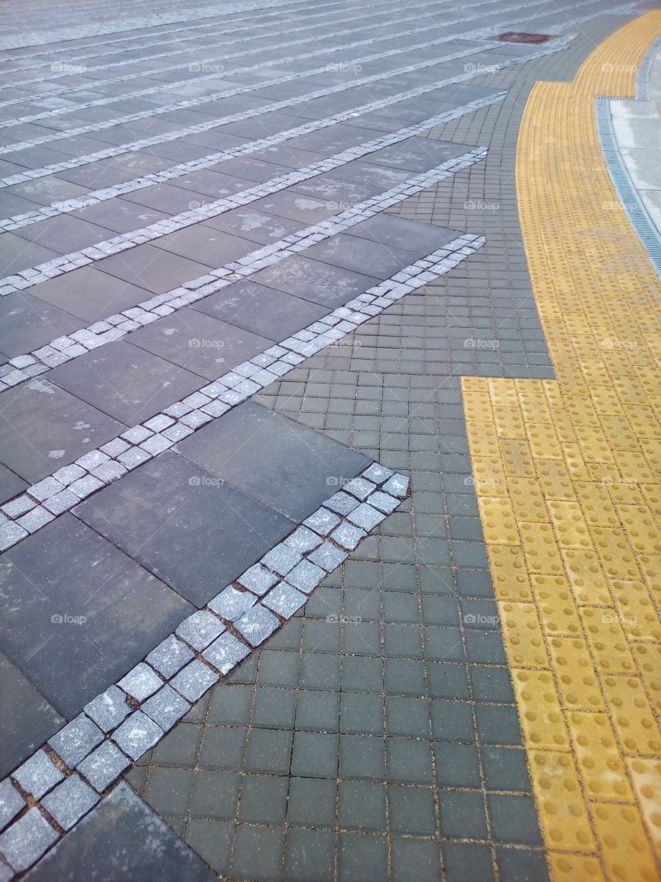 interesting colors of pavement