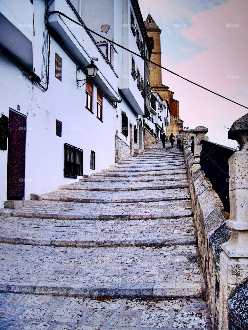 People at alcala del jucar