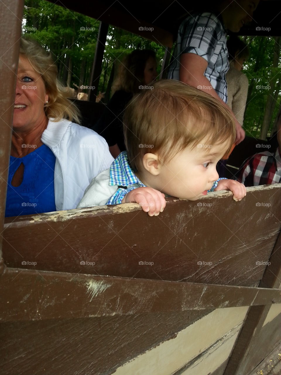 hanging out with grandma