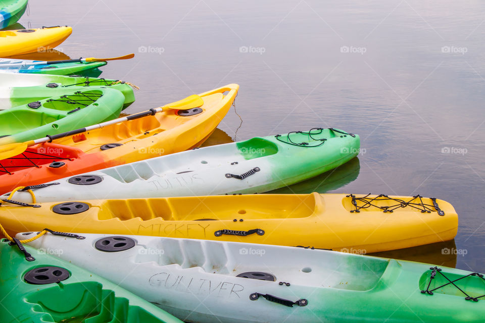 Colorful Kayak