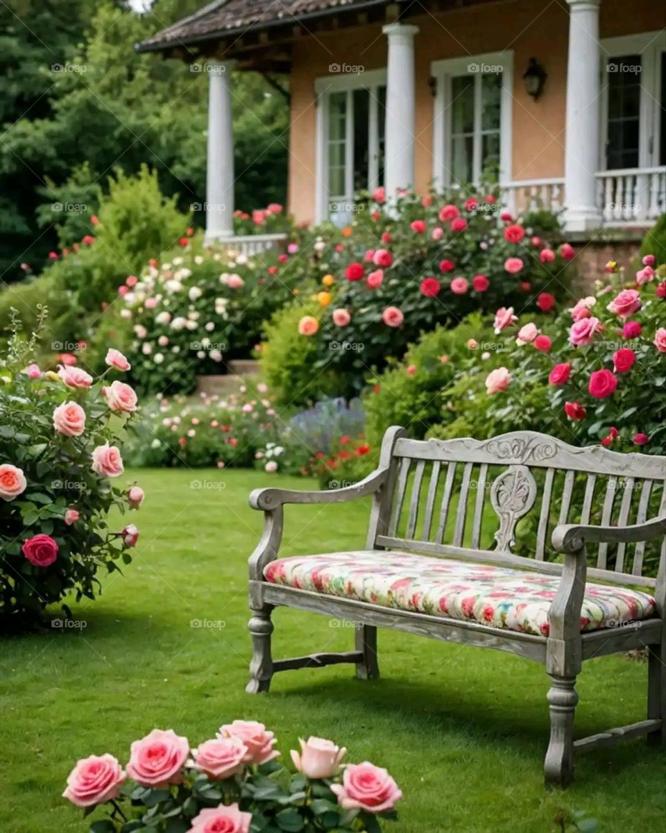 Glory be to God, the magnificent and picturesque view and the natural green trees are a view that is nothing more wonderful than it