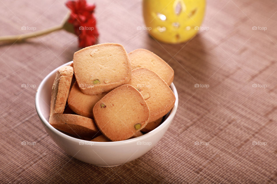 Cookies / biscuit in a bowl