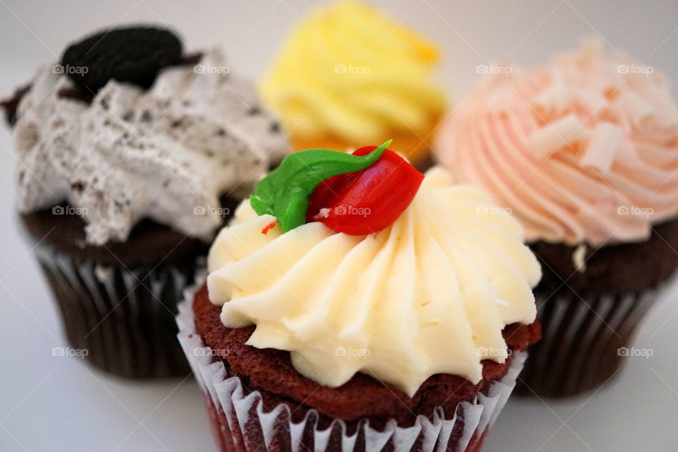 Varieties of cupcakes