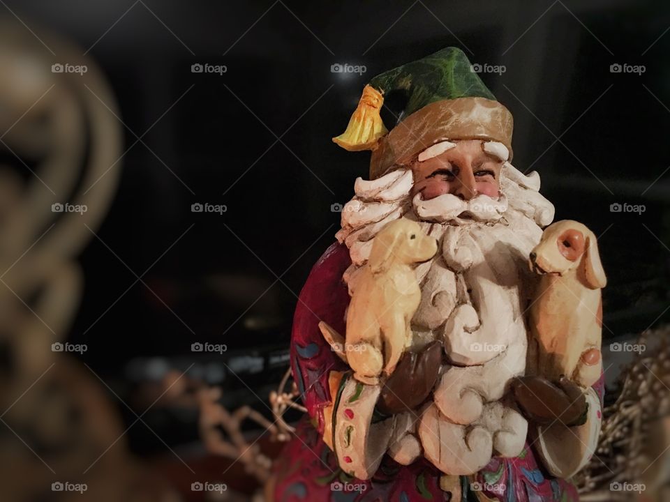 Santa says ho ho ho! 