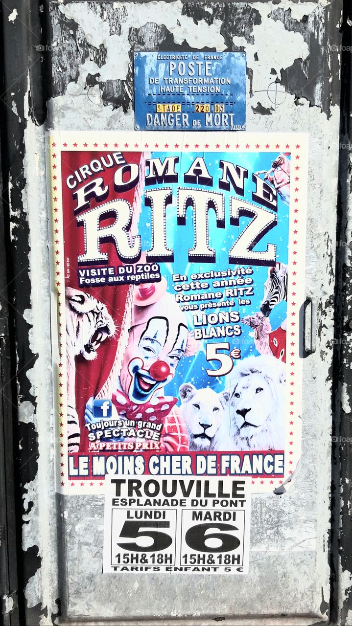 poster of Ritz circus