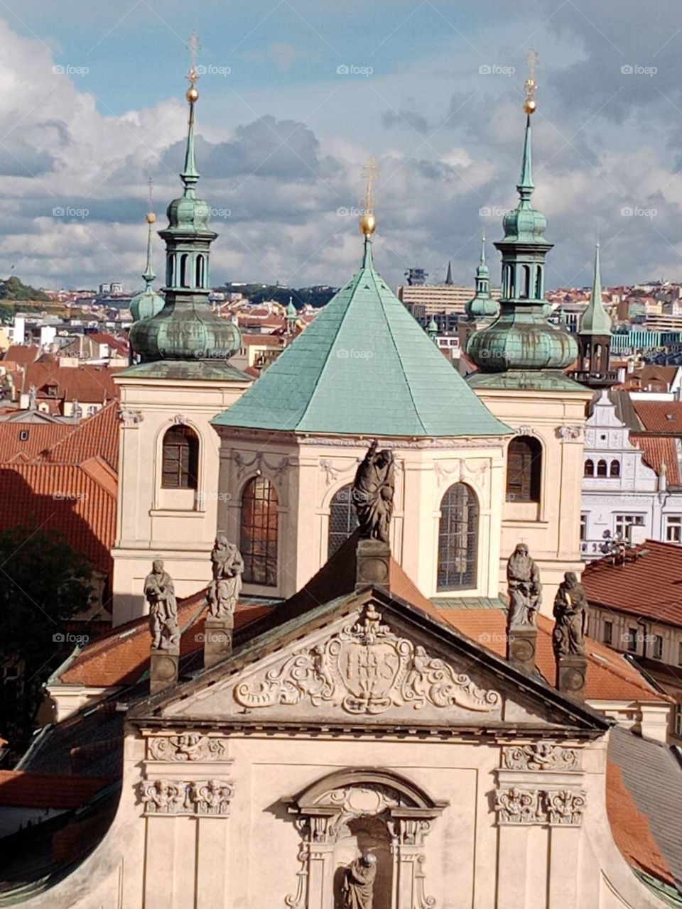 Prague statues