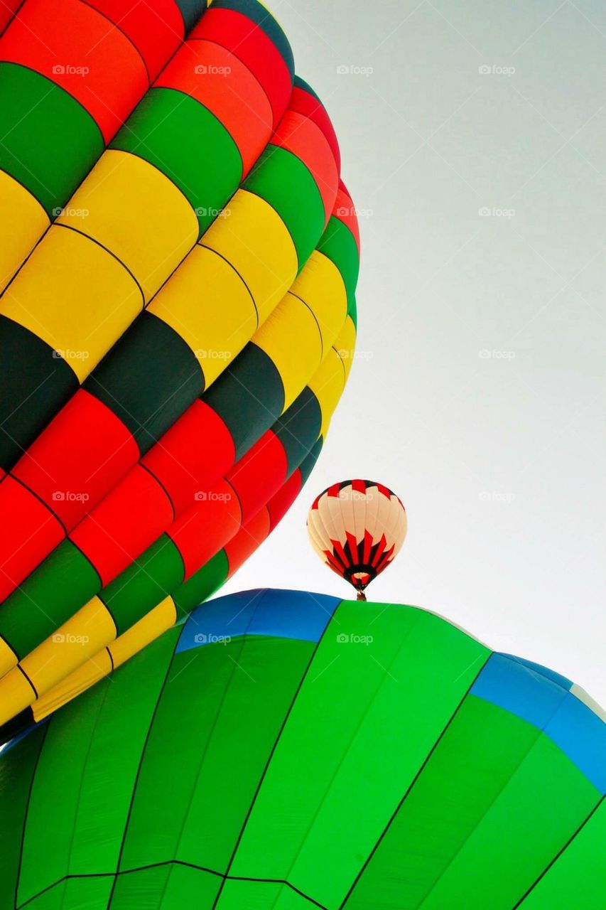 Colorful Hot Air Balloons