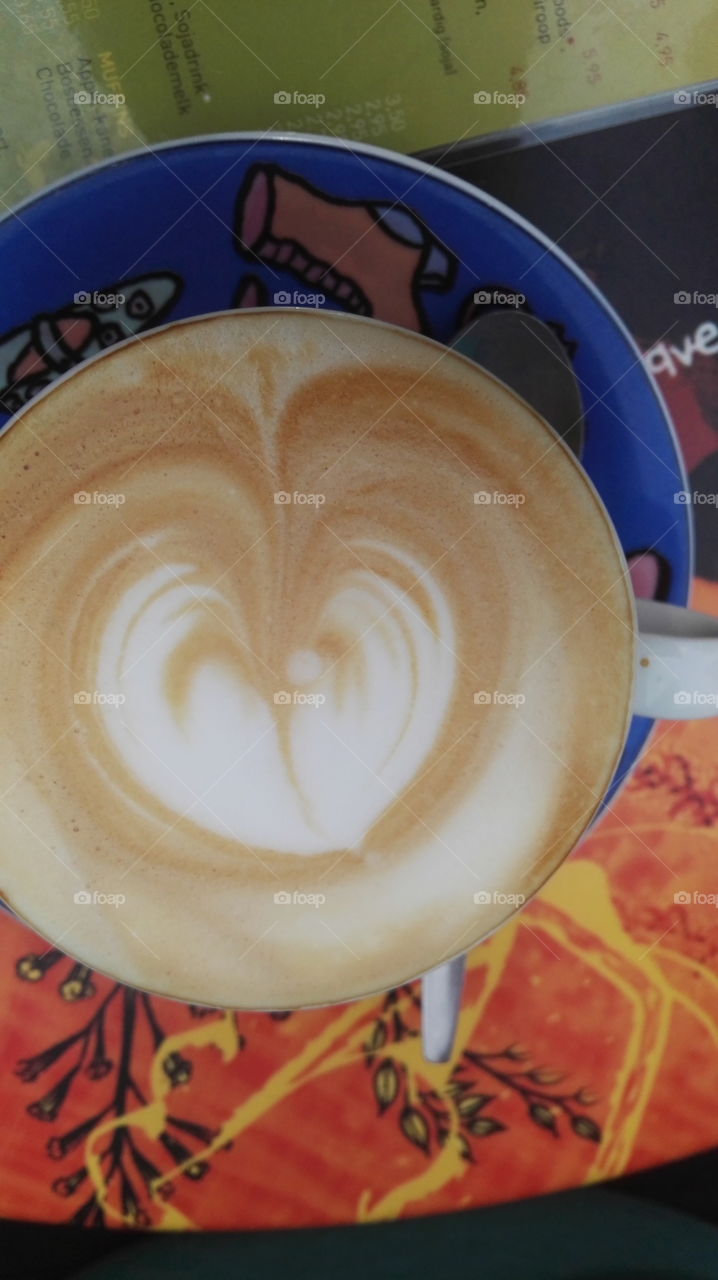 Coffee with a heart