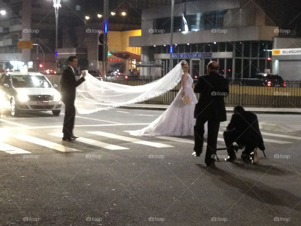 Noiva na Avenida Paulista 