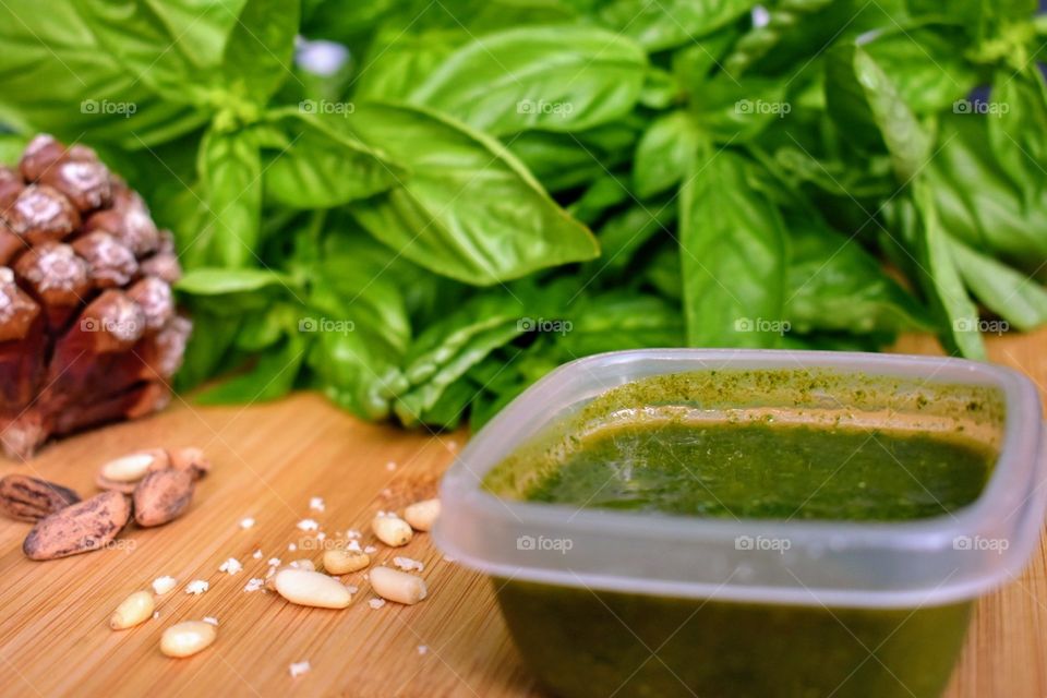 Genovese pesto homemade