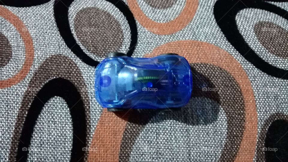 Small Blue Color toy car