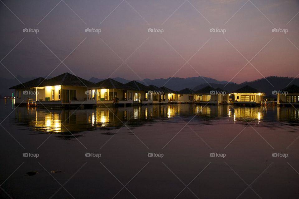 reflections at kanchanaburi