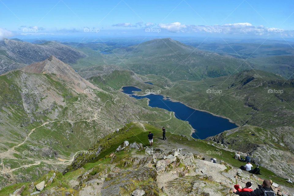 top of Snowdon