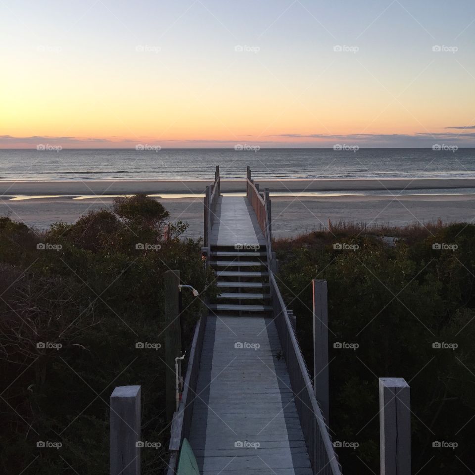 Entrance to the Beach