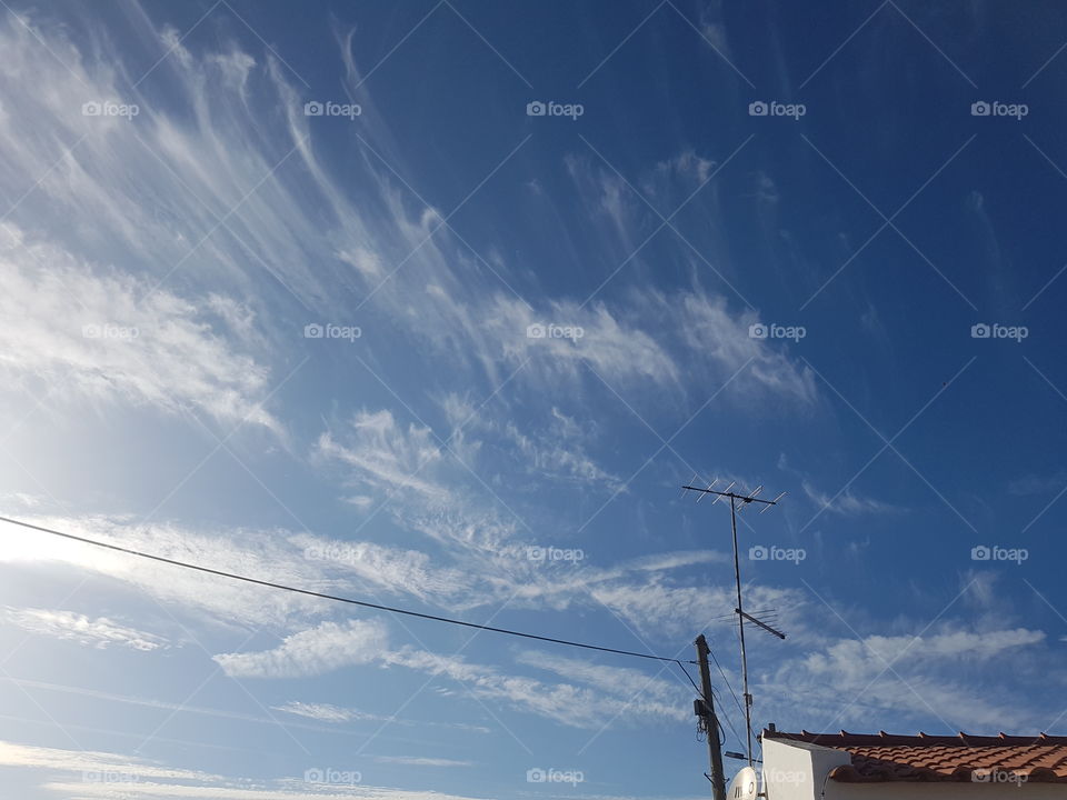 Cloud Sky, Sept. 2018, Juromenha, Portugal