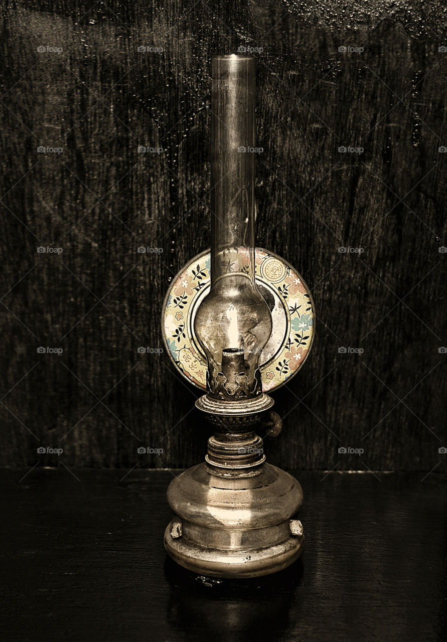 indonesian old lamp