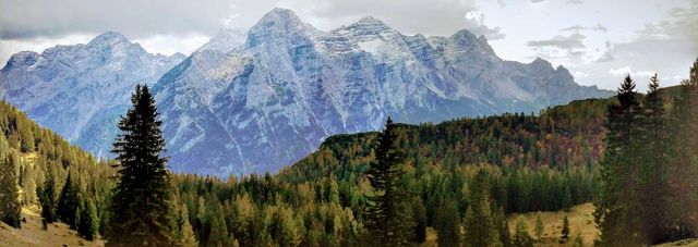 Autumn in the mountains.