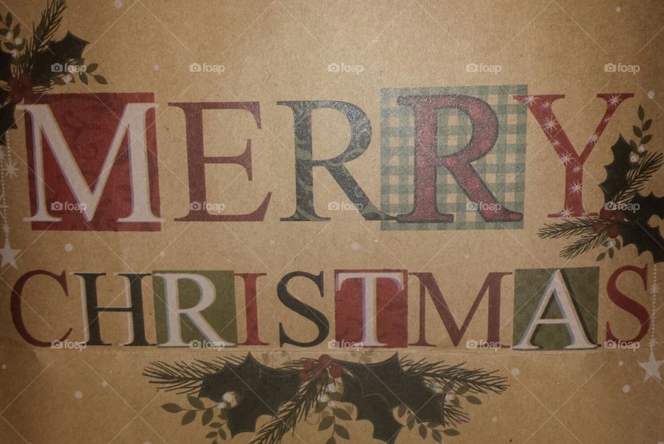 Merry Christmas Sign