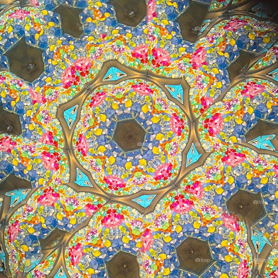 Collideascope Yellow Red 