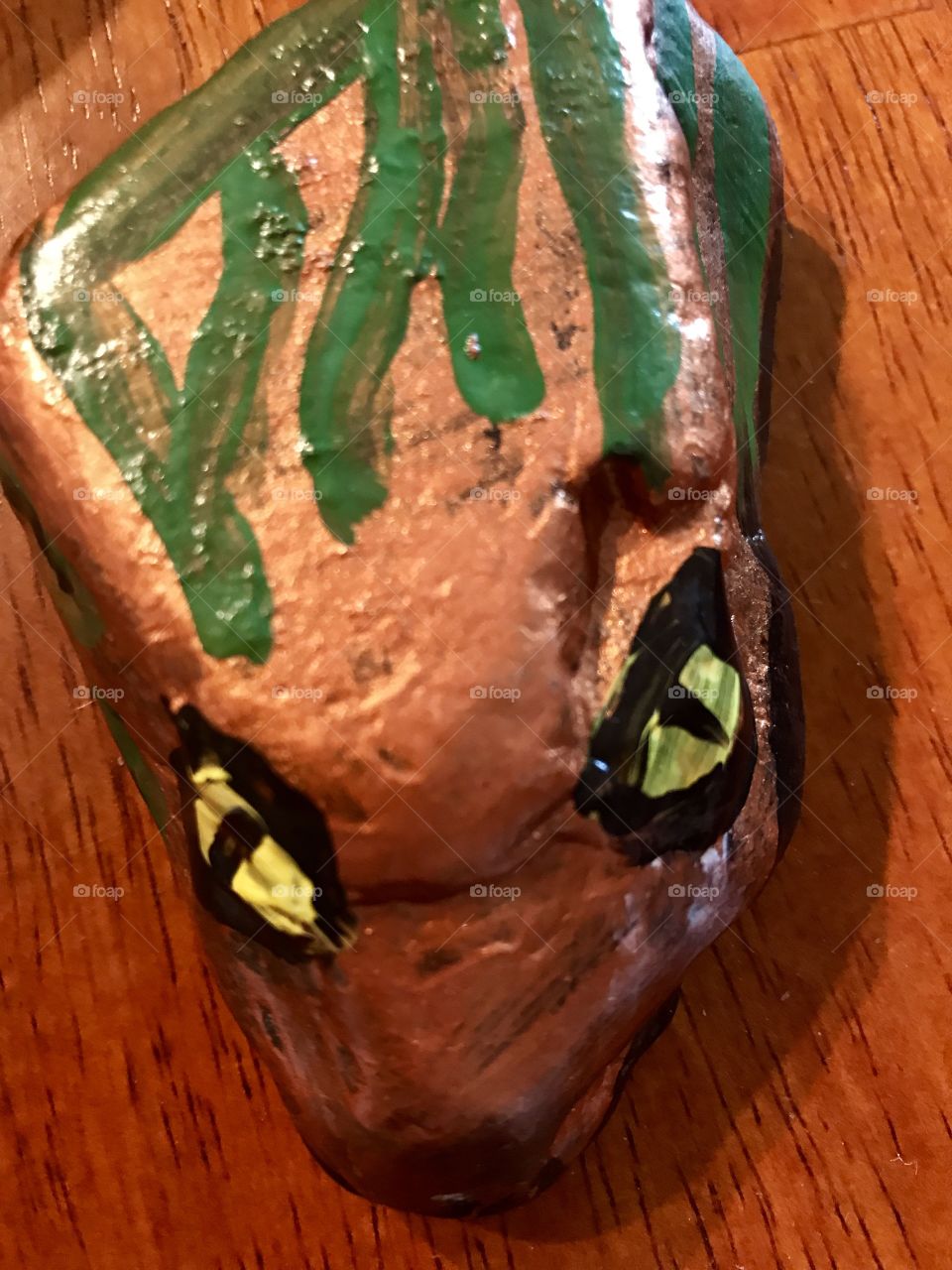 Painted rock