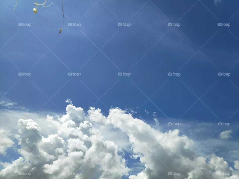 a image of blue sky