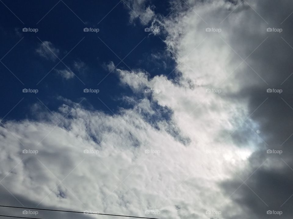 Fluffy Clouds in the sky 5