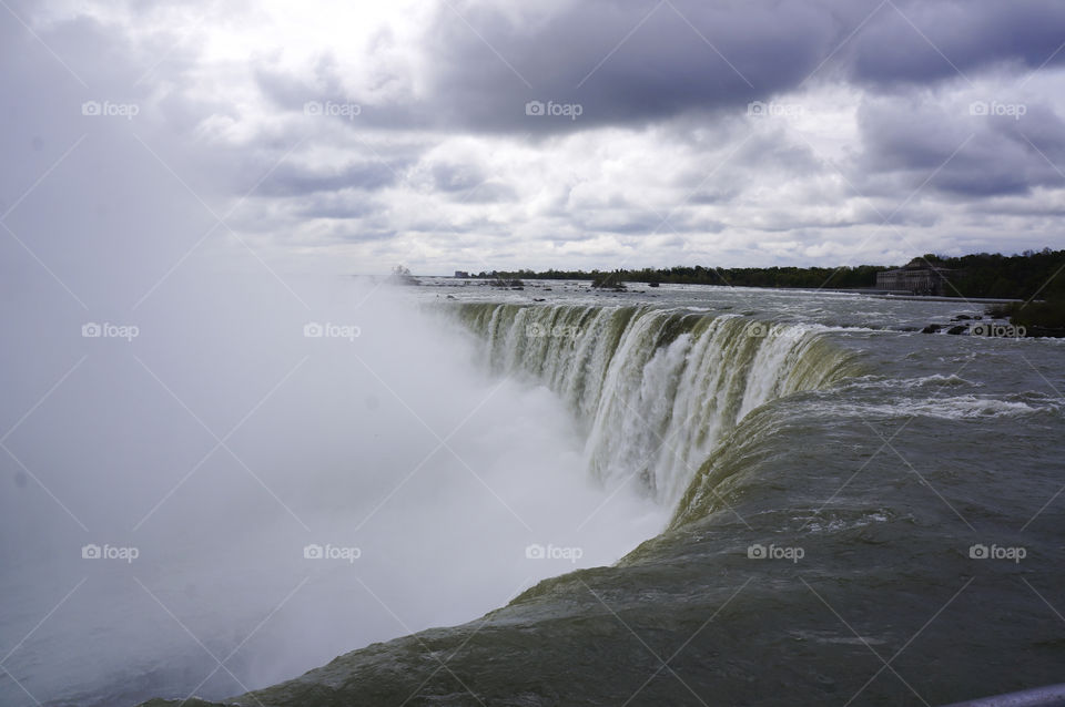 A view of the Canadian side of the Falls