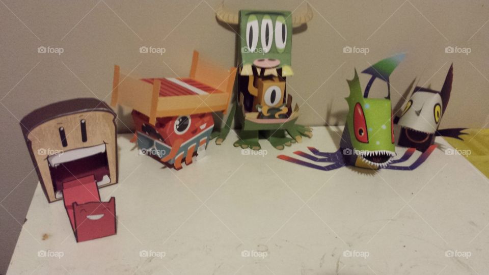 paper monsters