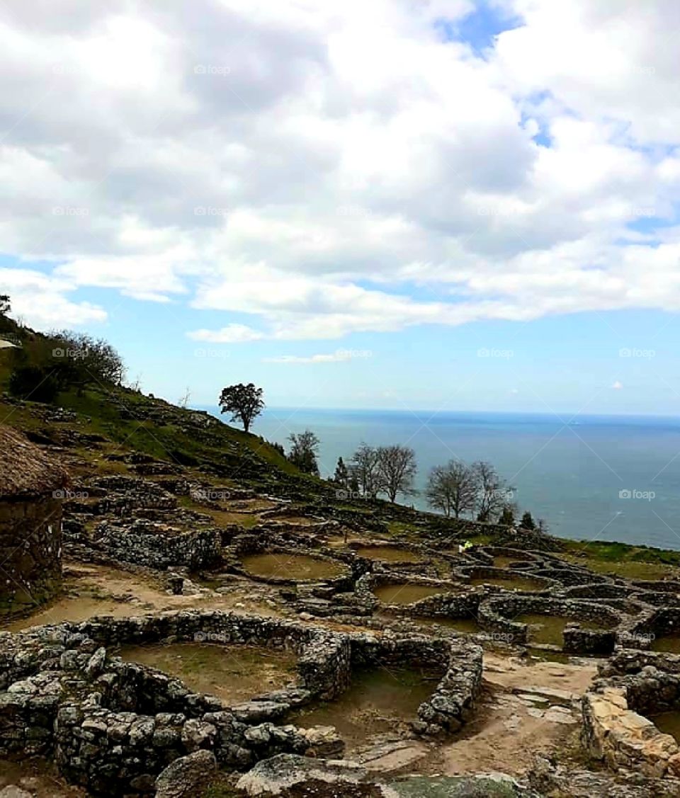 Circular Celtic Ruins