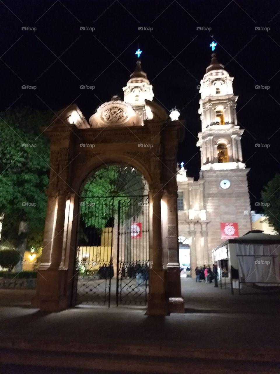 iglesia  parroquio de Luis rey en San Luis de la paz Guanajuato