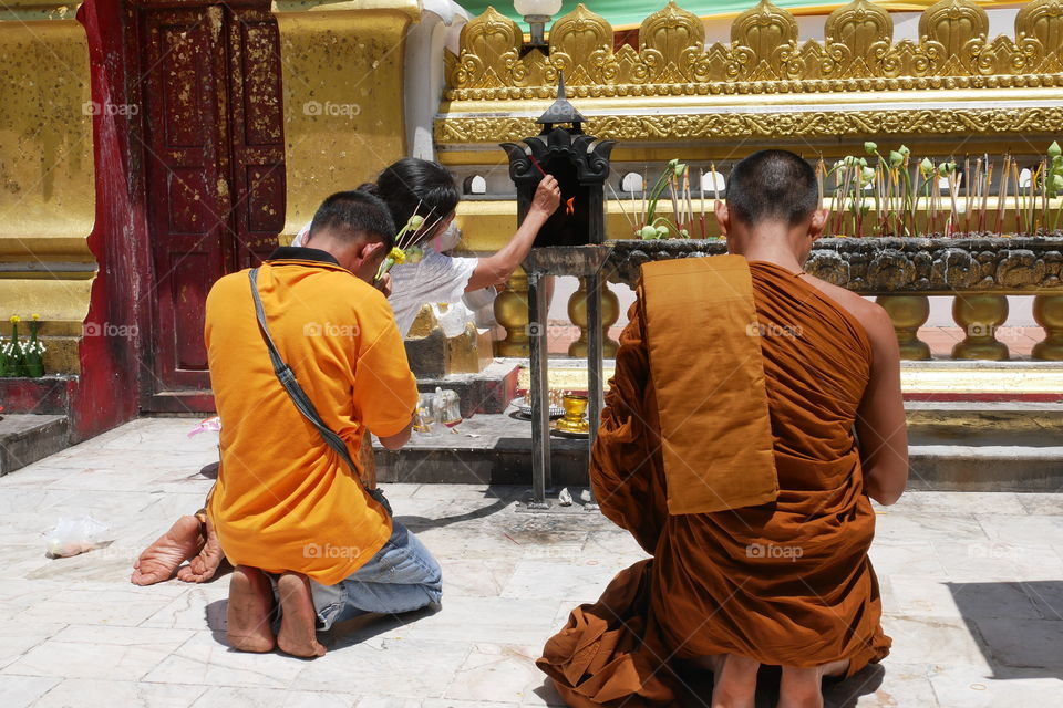 Monk, Religion, People, Buddha, Temple