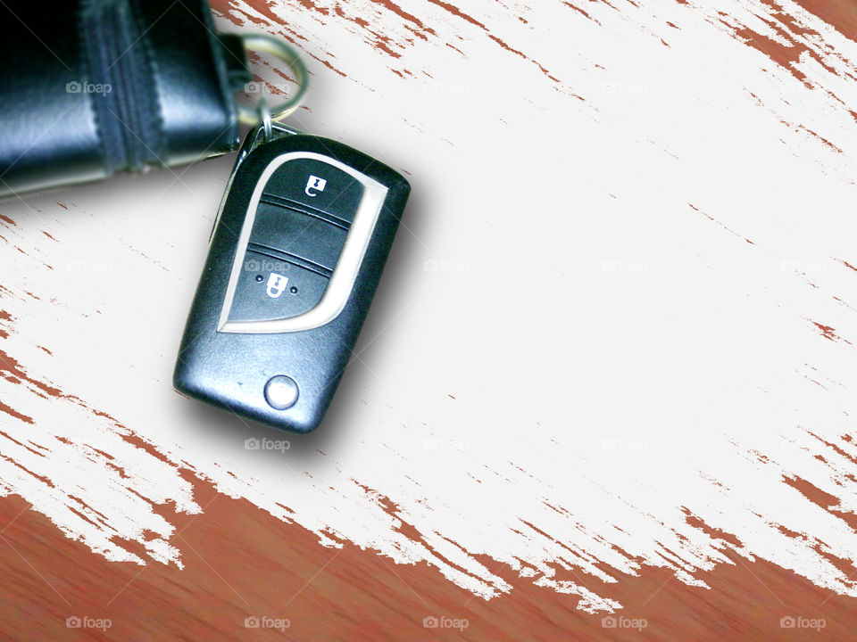 Car keys with remote control