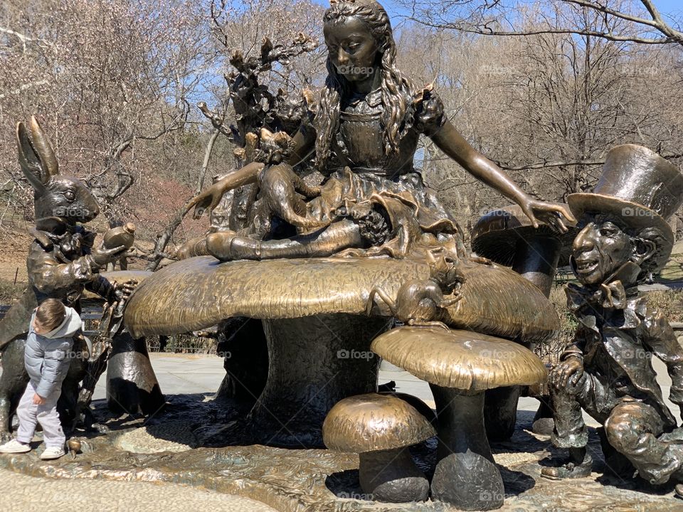Alice in Wonderland, Central Park, NYC 