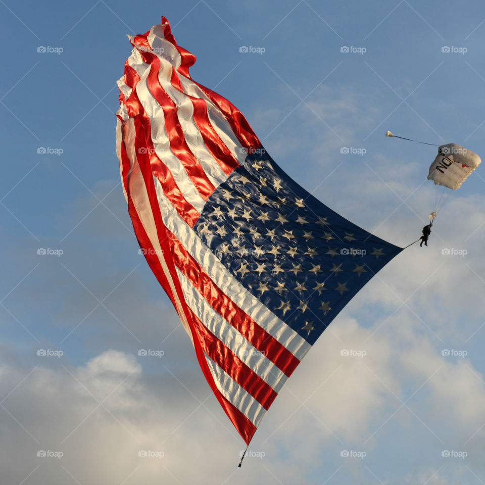 Falling Flag
